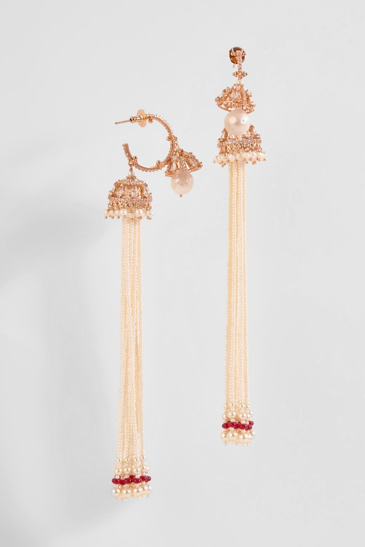 The Paloma Pearl Couture Hoops