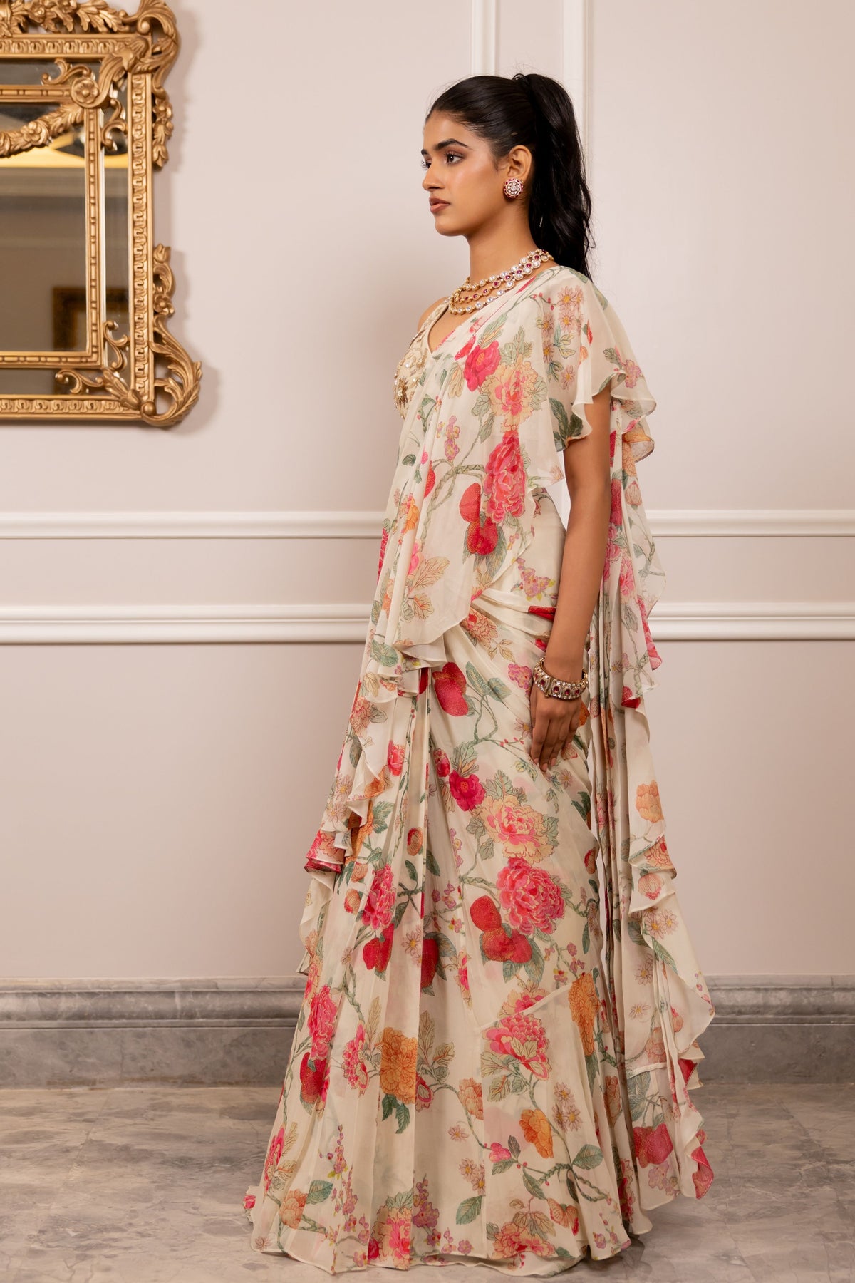Sayuri Drape Saree Set