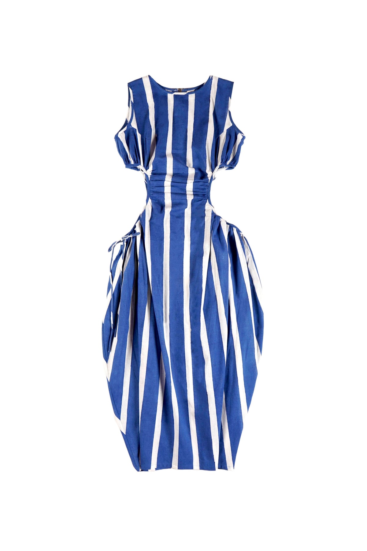 Blue Cut Out Dress