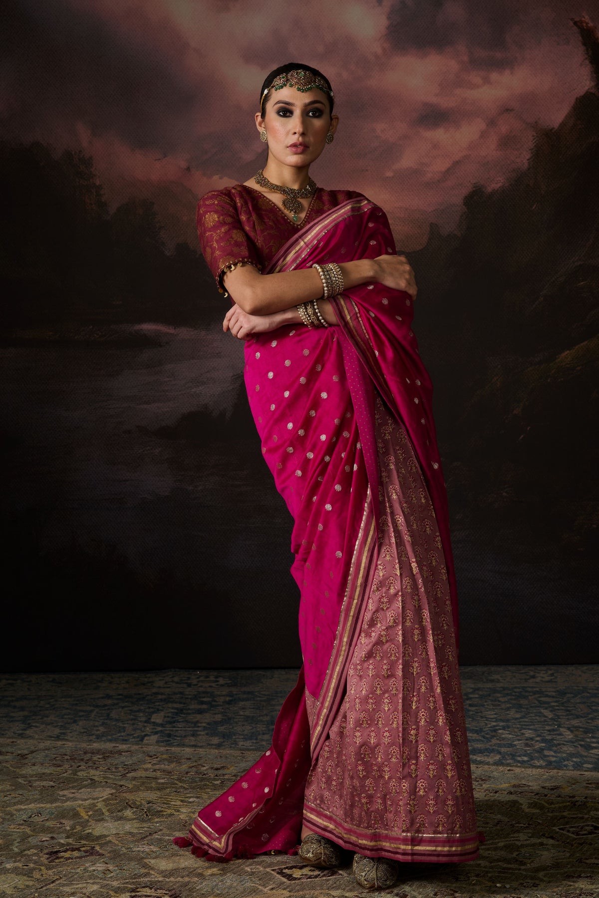 Jasmine Saree Set