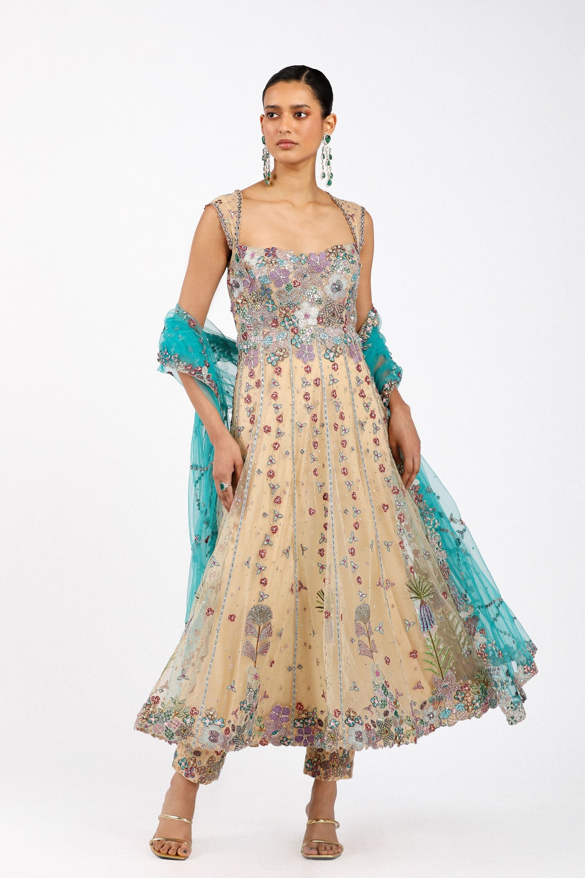 Deliane Anarkali Set