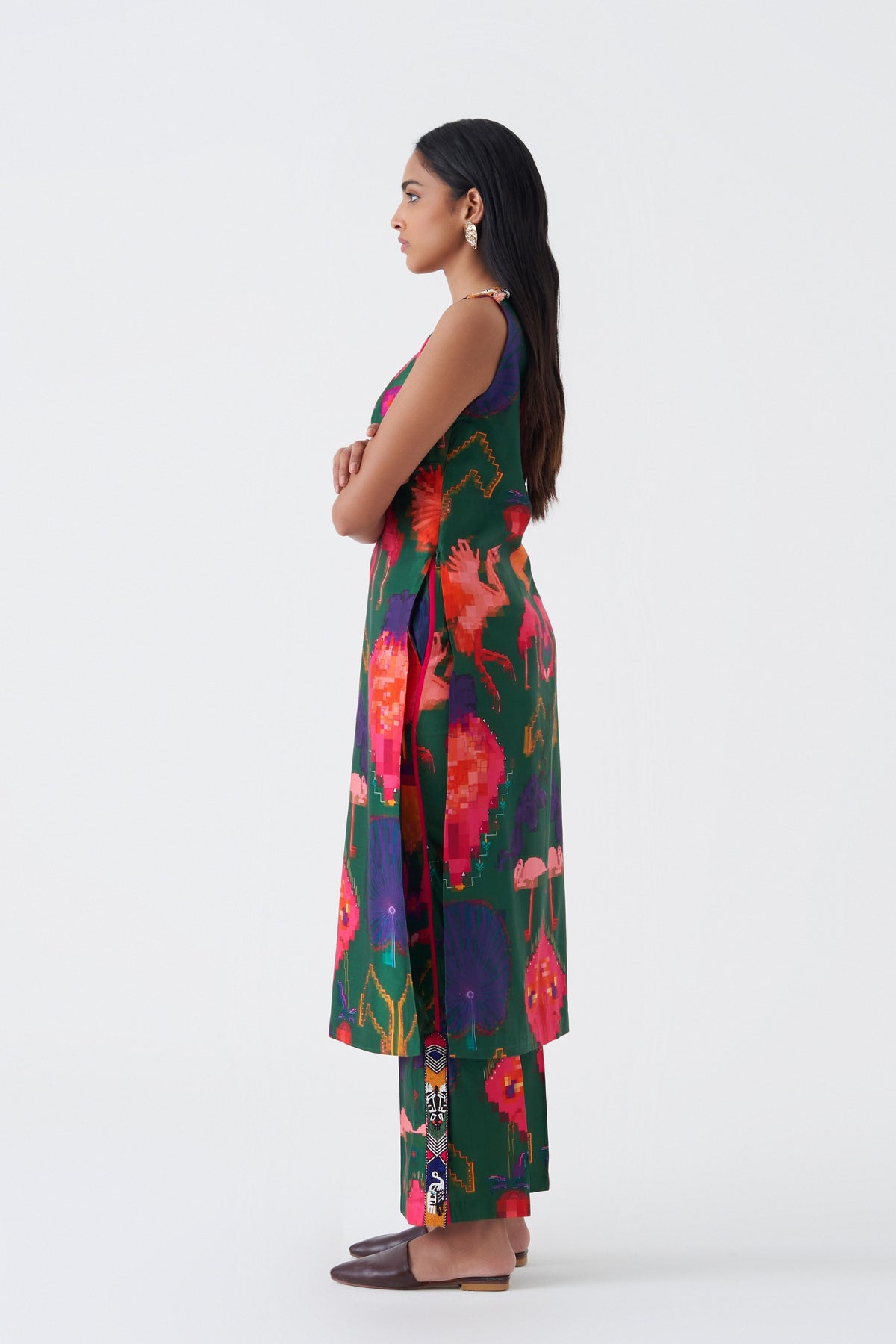 Oaxaca Verde Kurta Pant Set