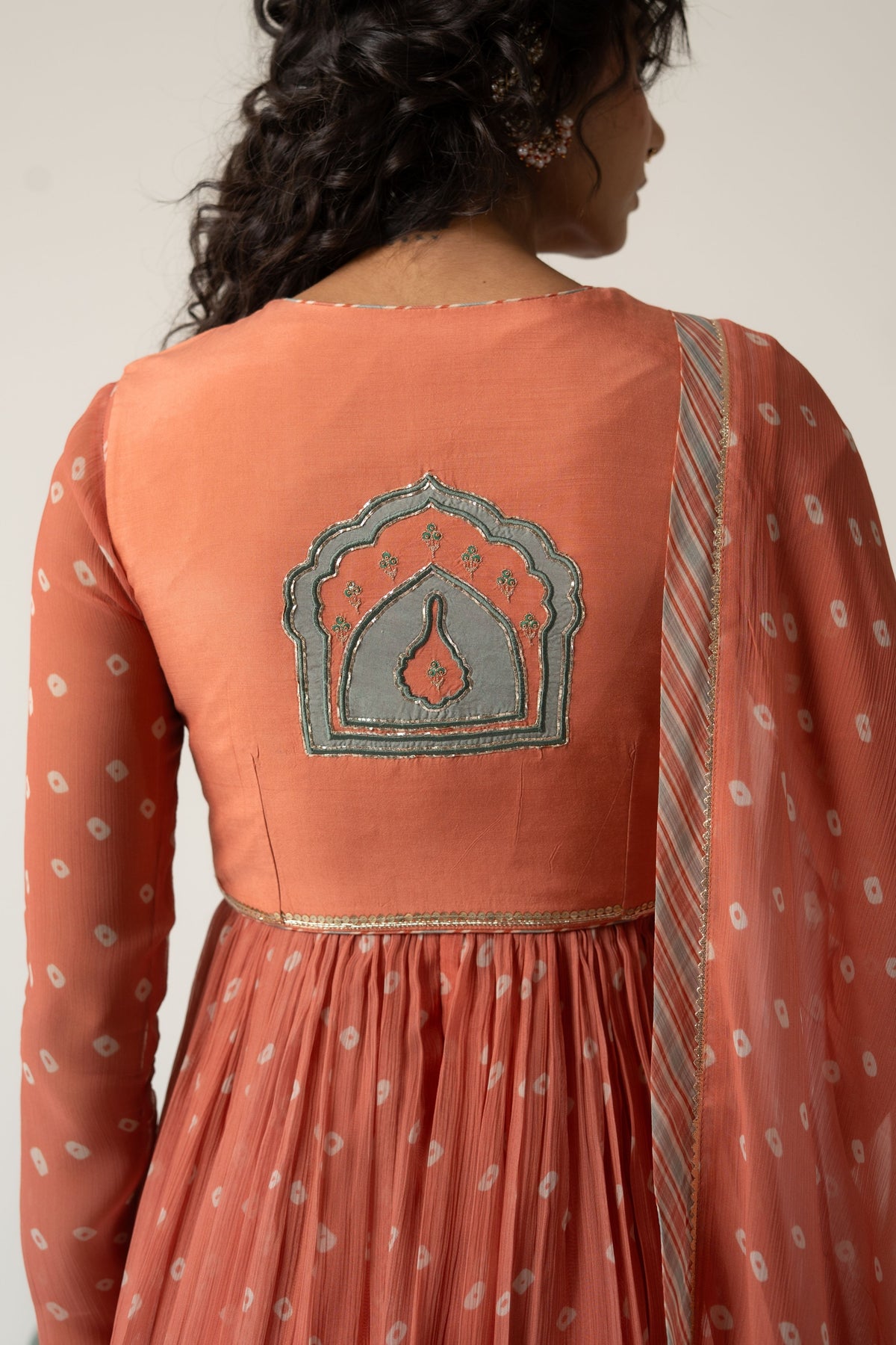 Rohiva  Anarkali Set