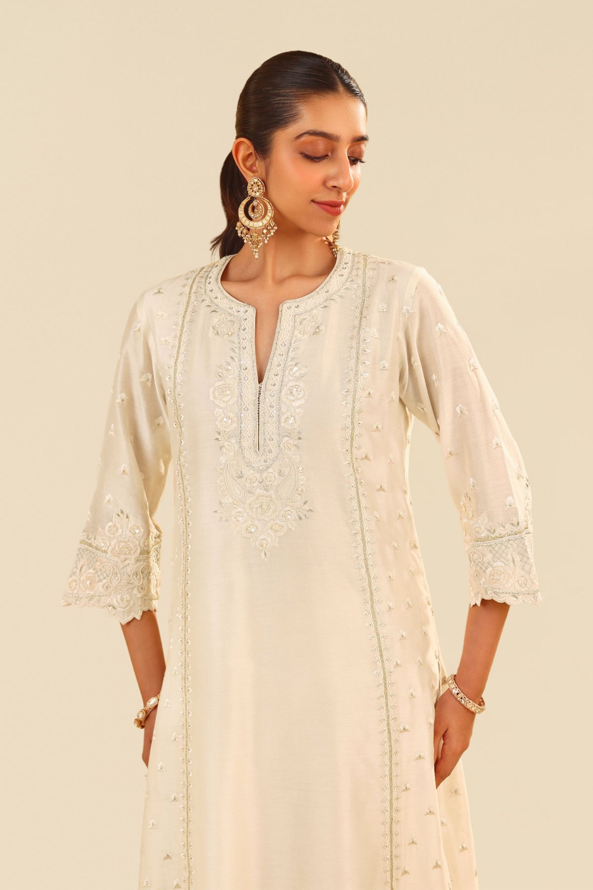 Sumaiya A-line Kurta With Palazzo