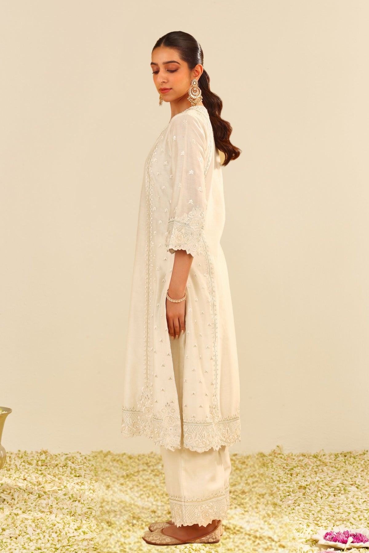 Sumaiya A-line Kurta With Palazzo