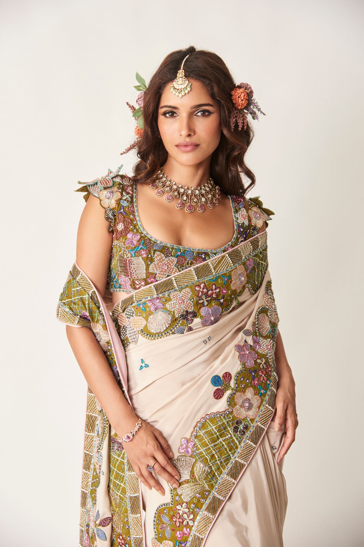 Shinora Saree Set