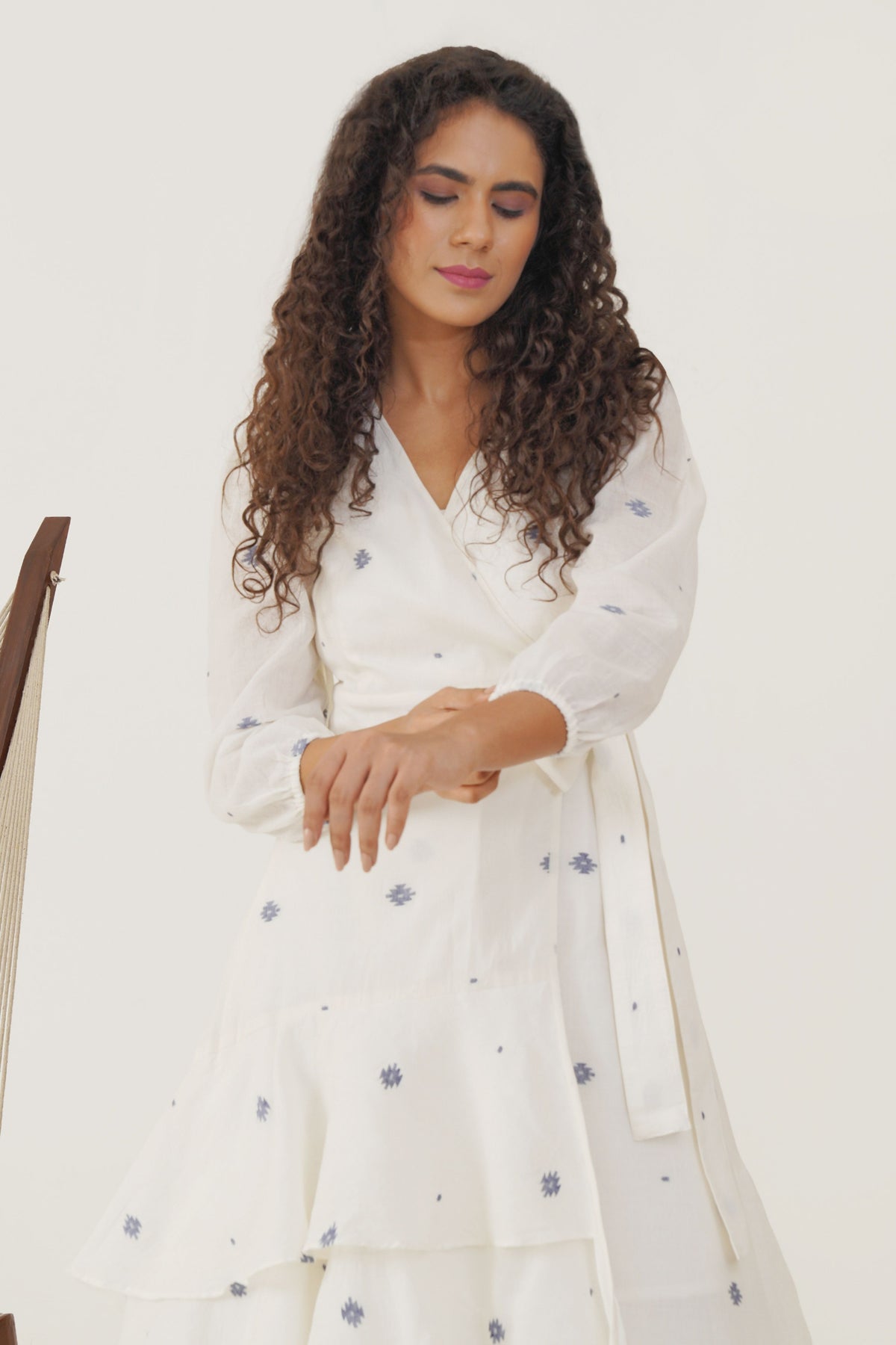 Ivory Olive Dress