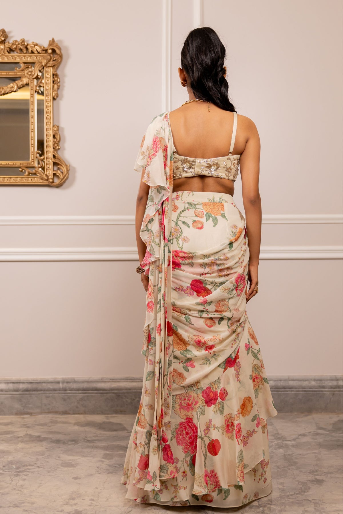 Sayuri Drape Saree Set