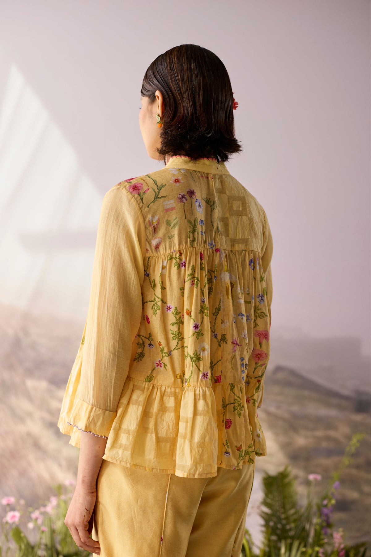 Sunray Tiered Top