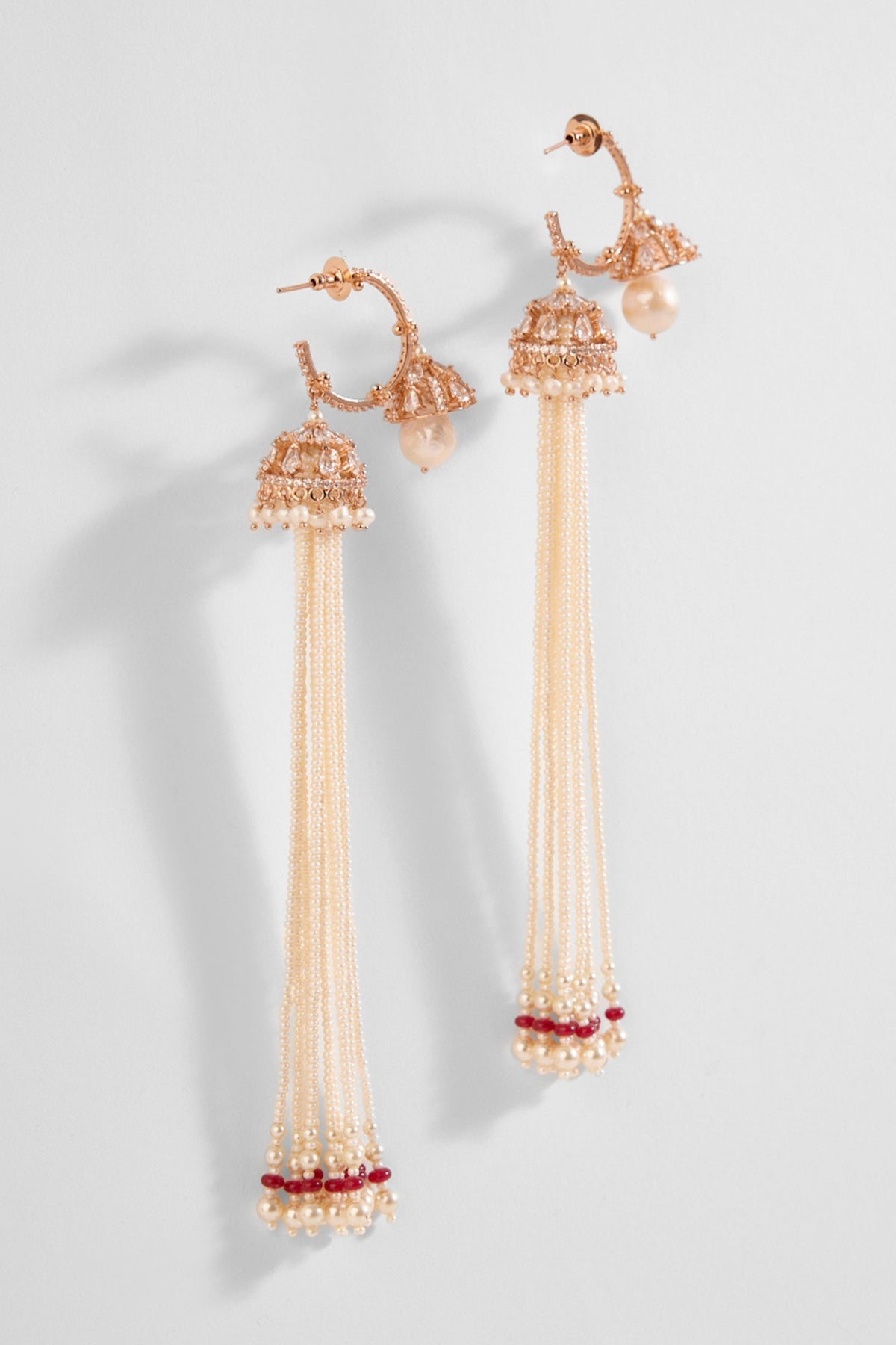 The Paloma Pearl Couture Hoops