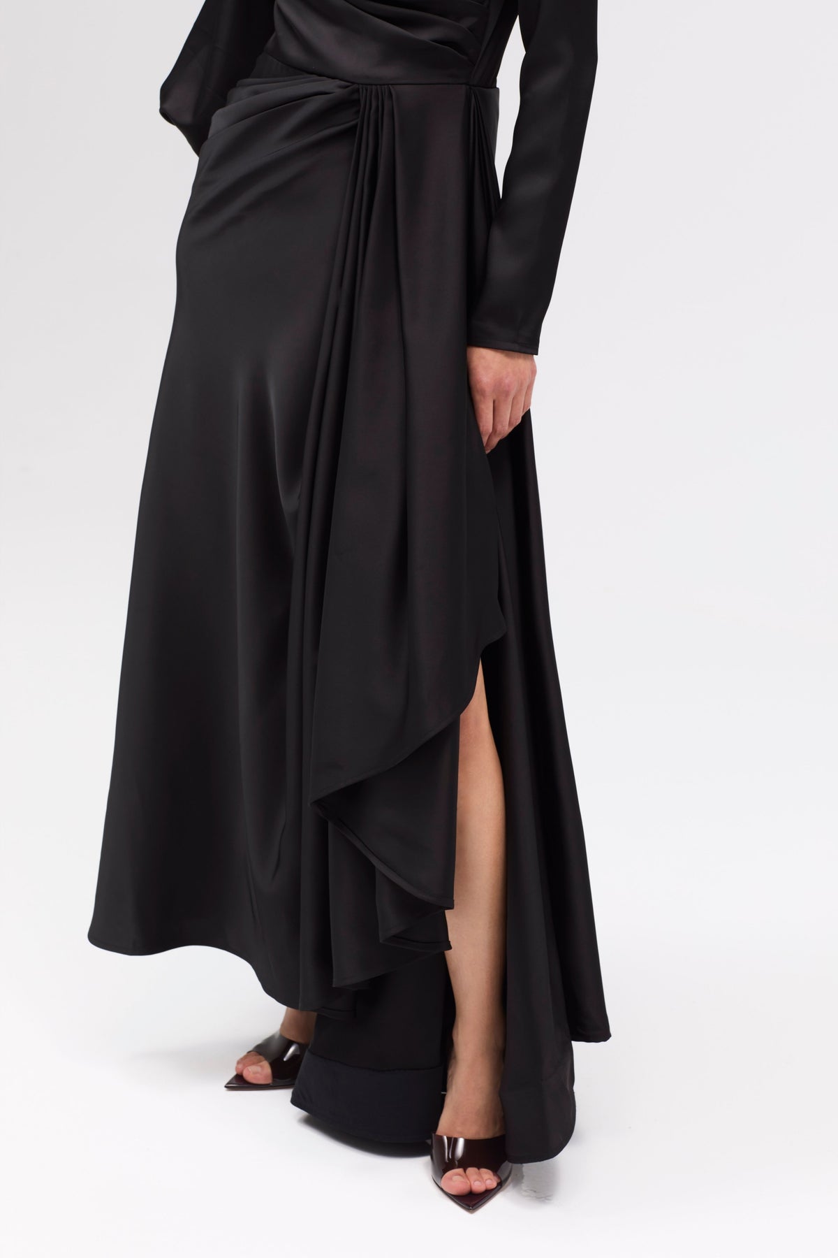 Dusked Black Dress