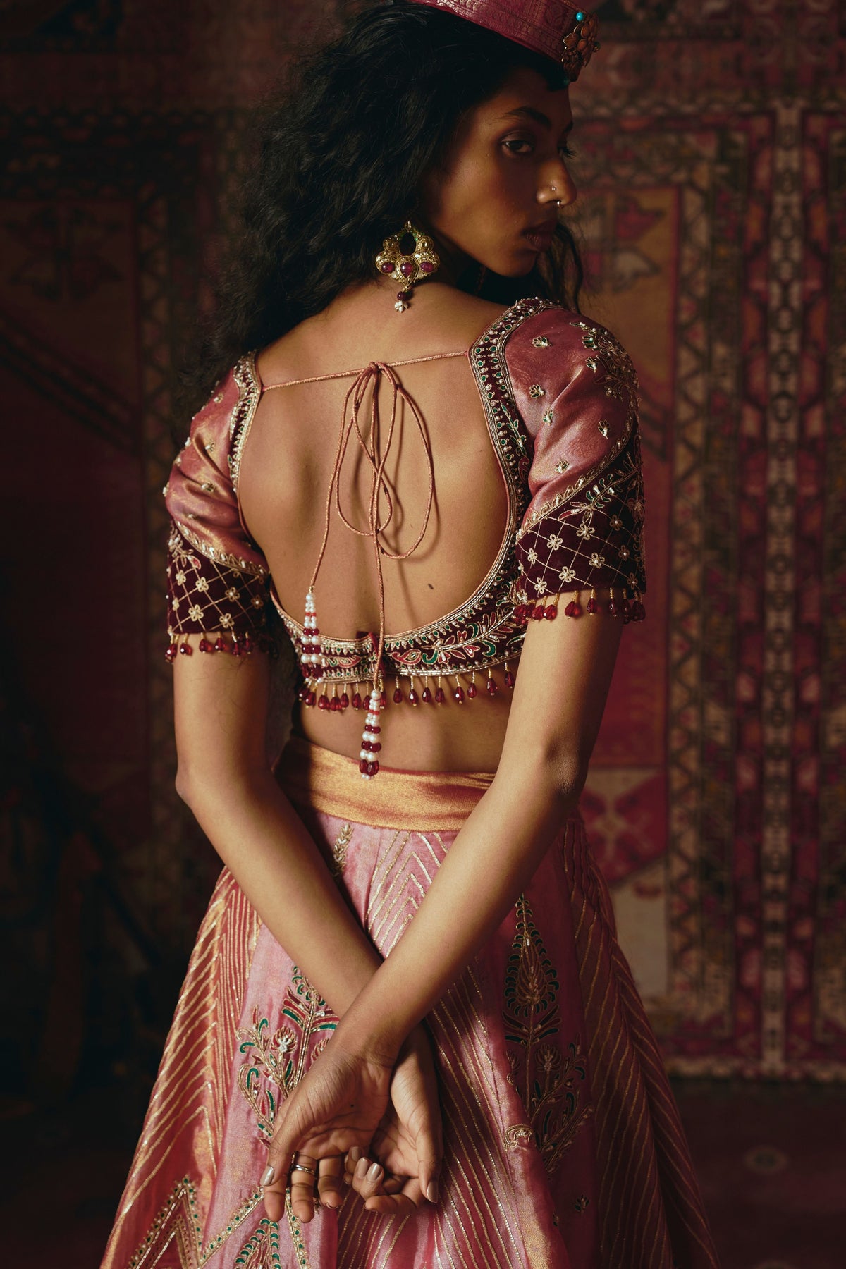 Blush Pink Lehenga Set