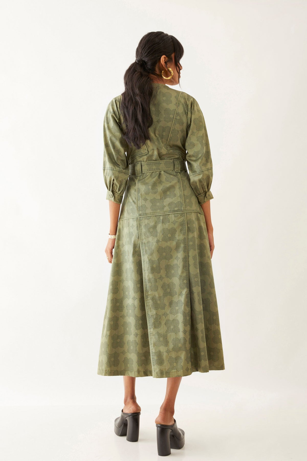 Silvie Sage Dress