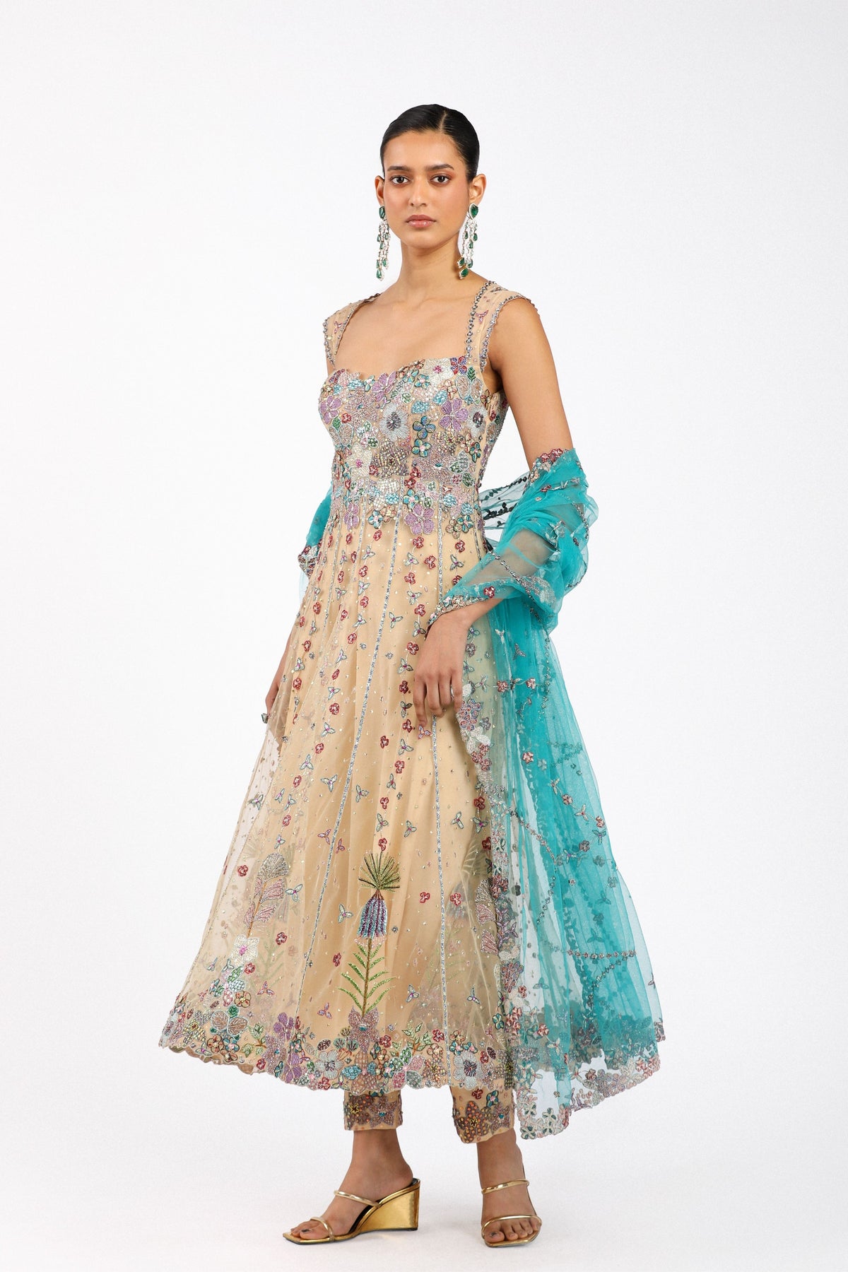 Deliane Anarkali Set