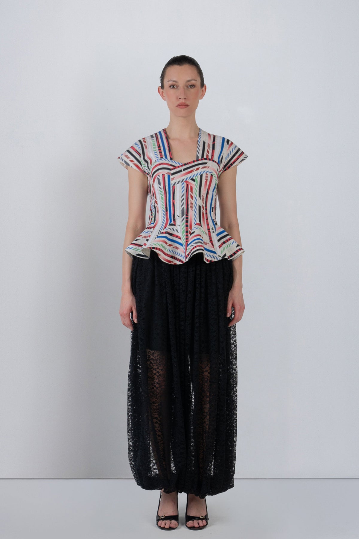 Lace Balloon Pants