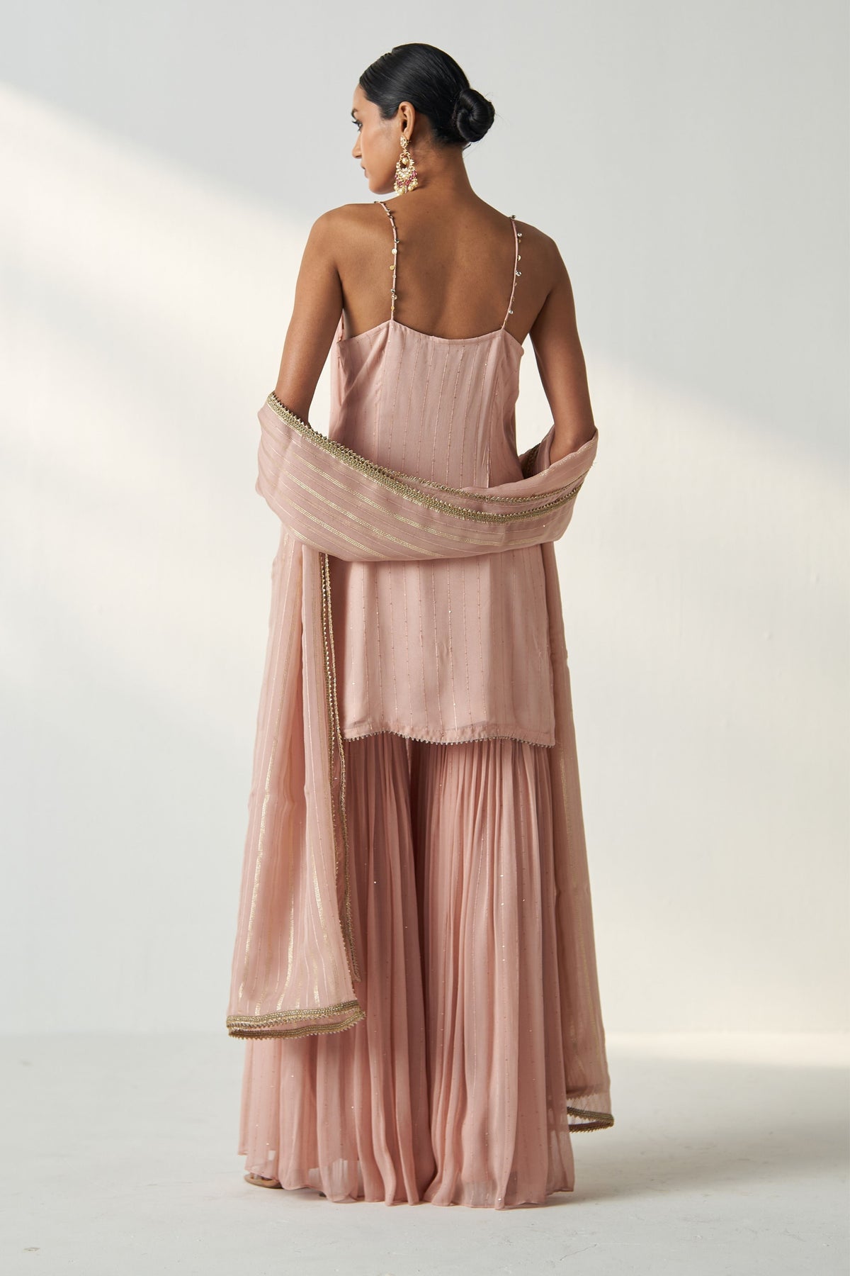 Pakhi Blush Pink Sharara Set