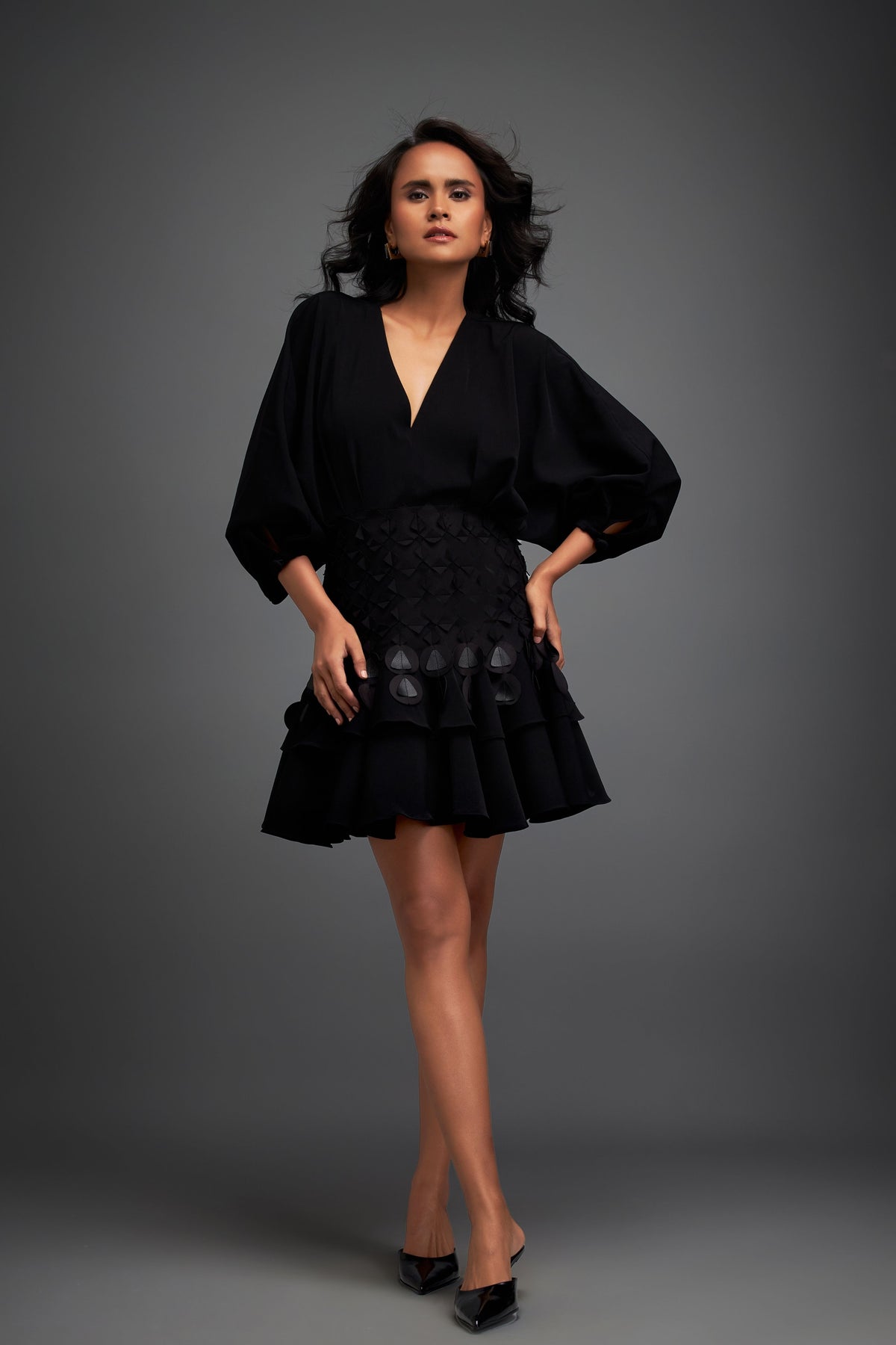 Black Sleeved Dress