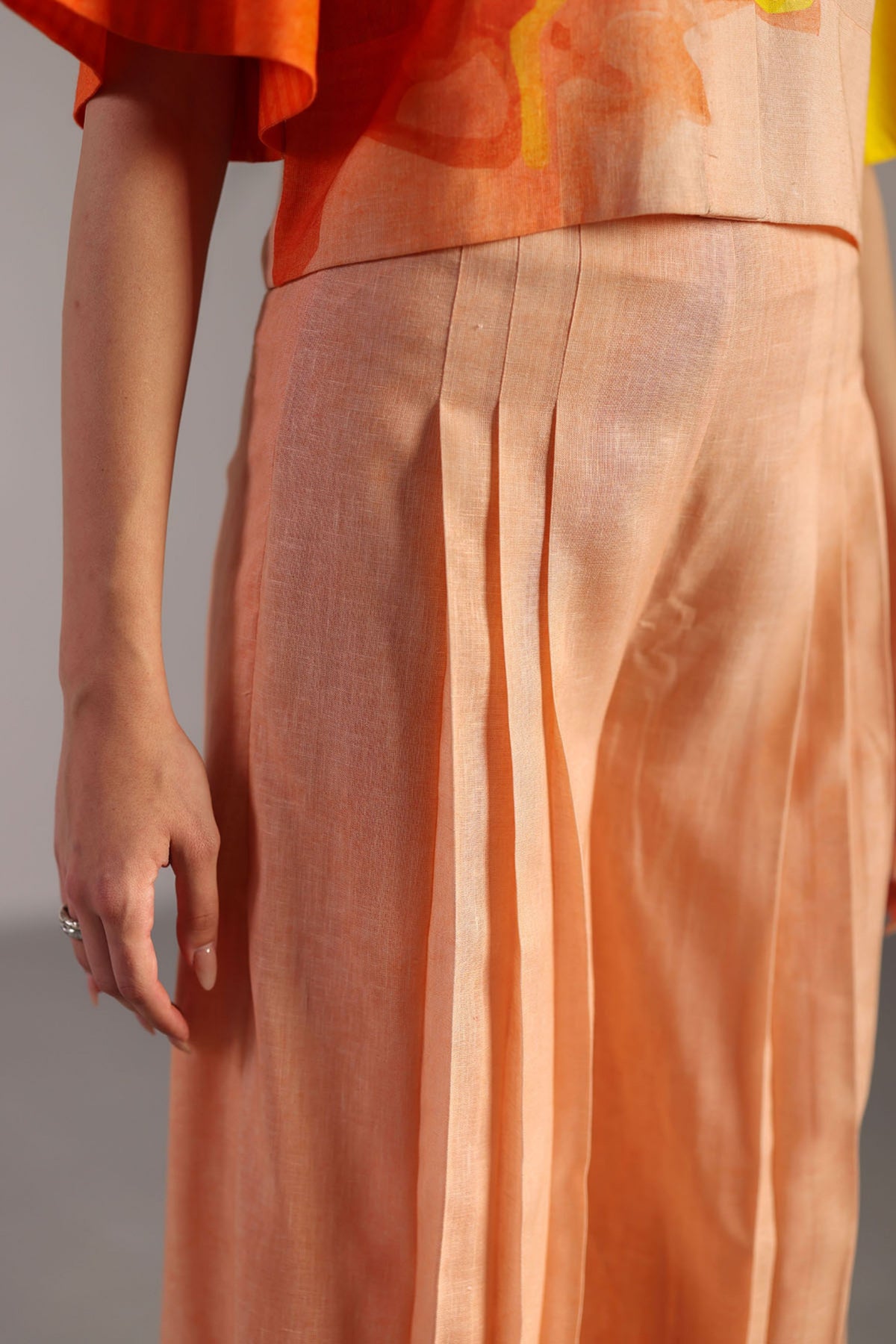 Orange and Yellow Top