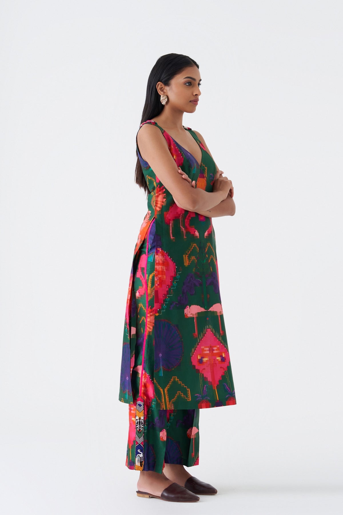 Oaxaca Verde Kurta Pant Set