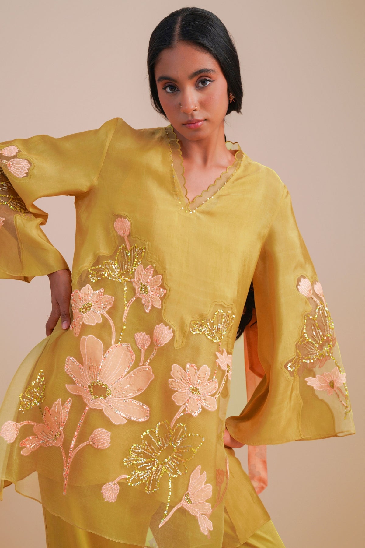 Floral Daffodil Co-ord Set