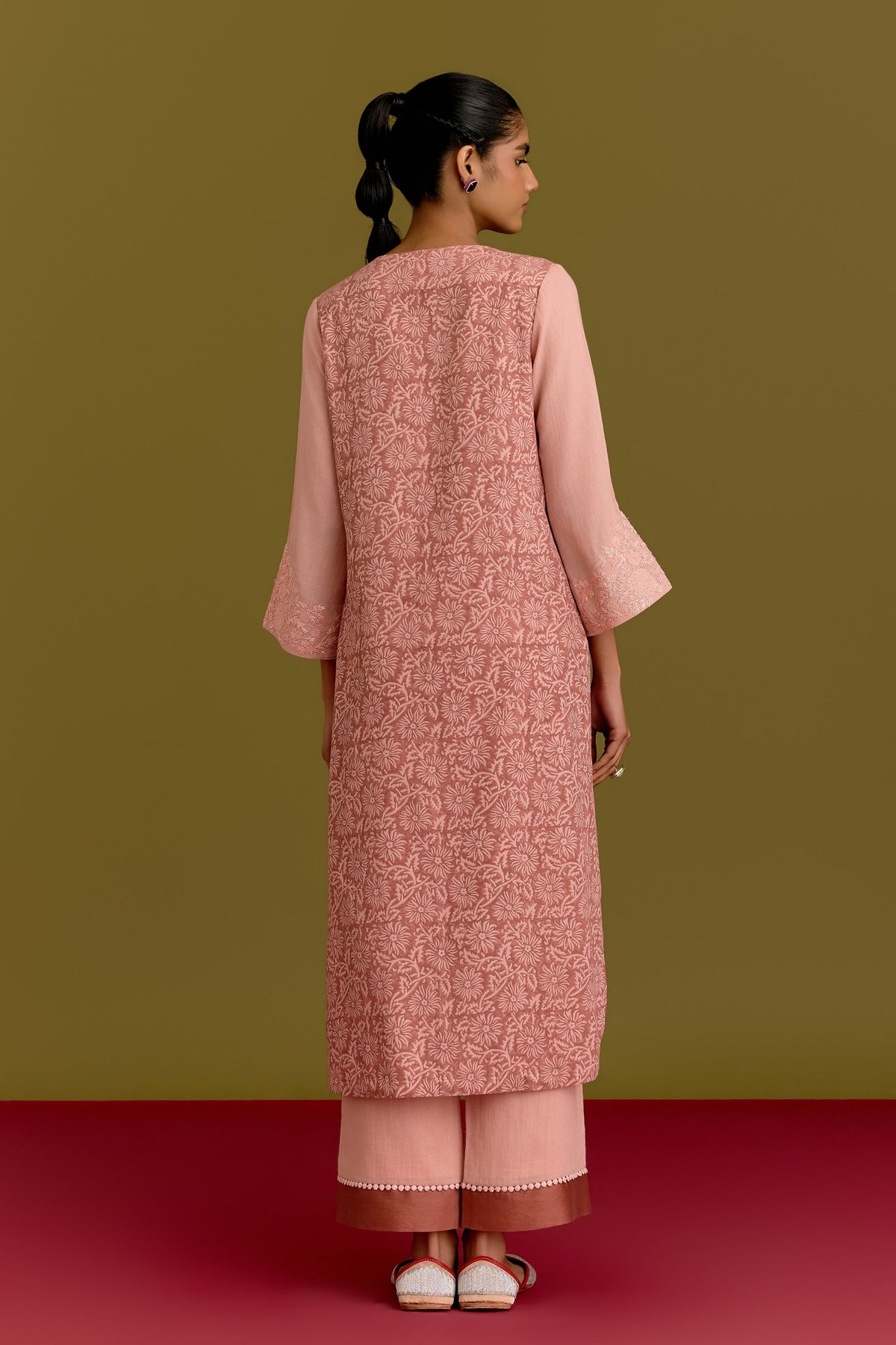 Pink Kurta Set