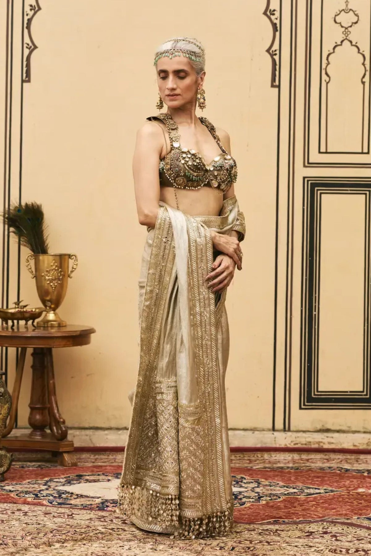 Swarnim Saree Set
