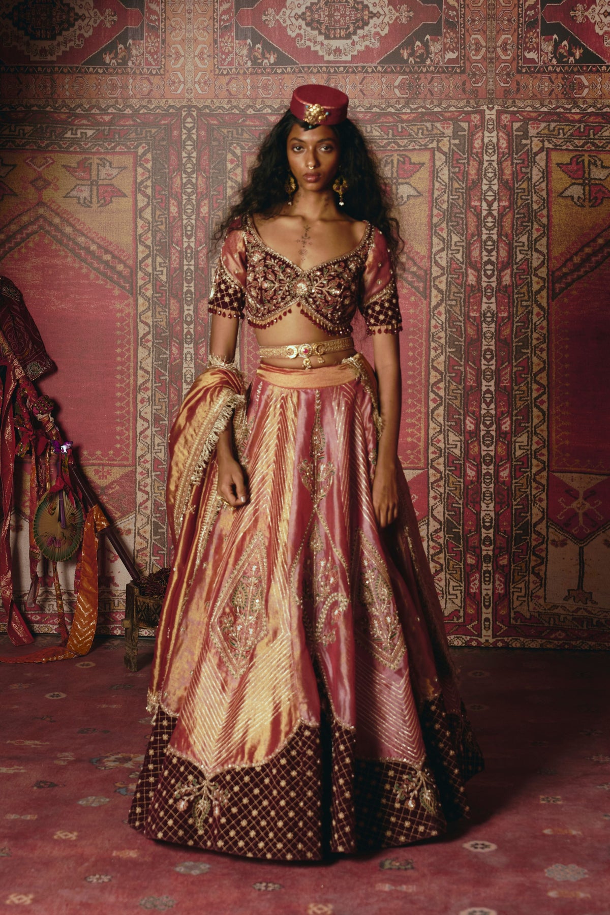 Blush Pink Lehenga Set