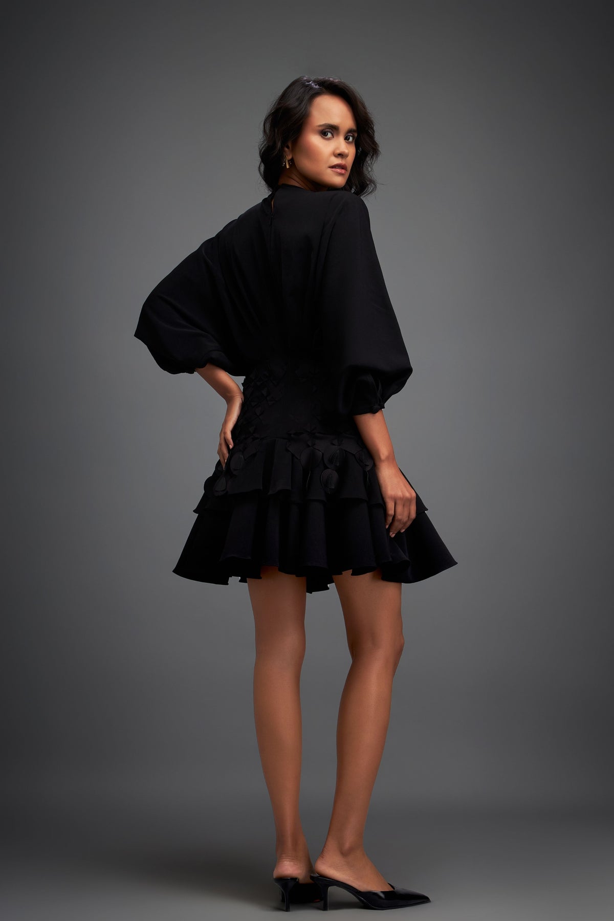 Black Sleeved Dress