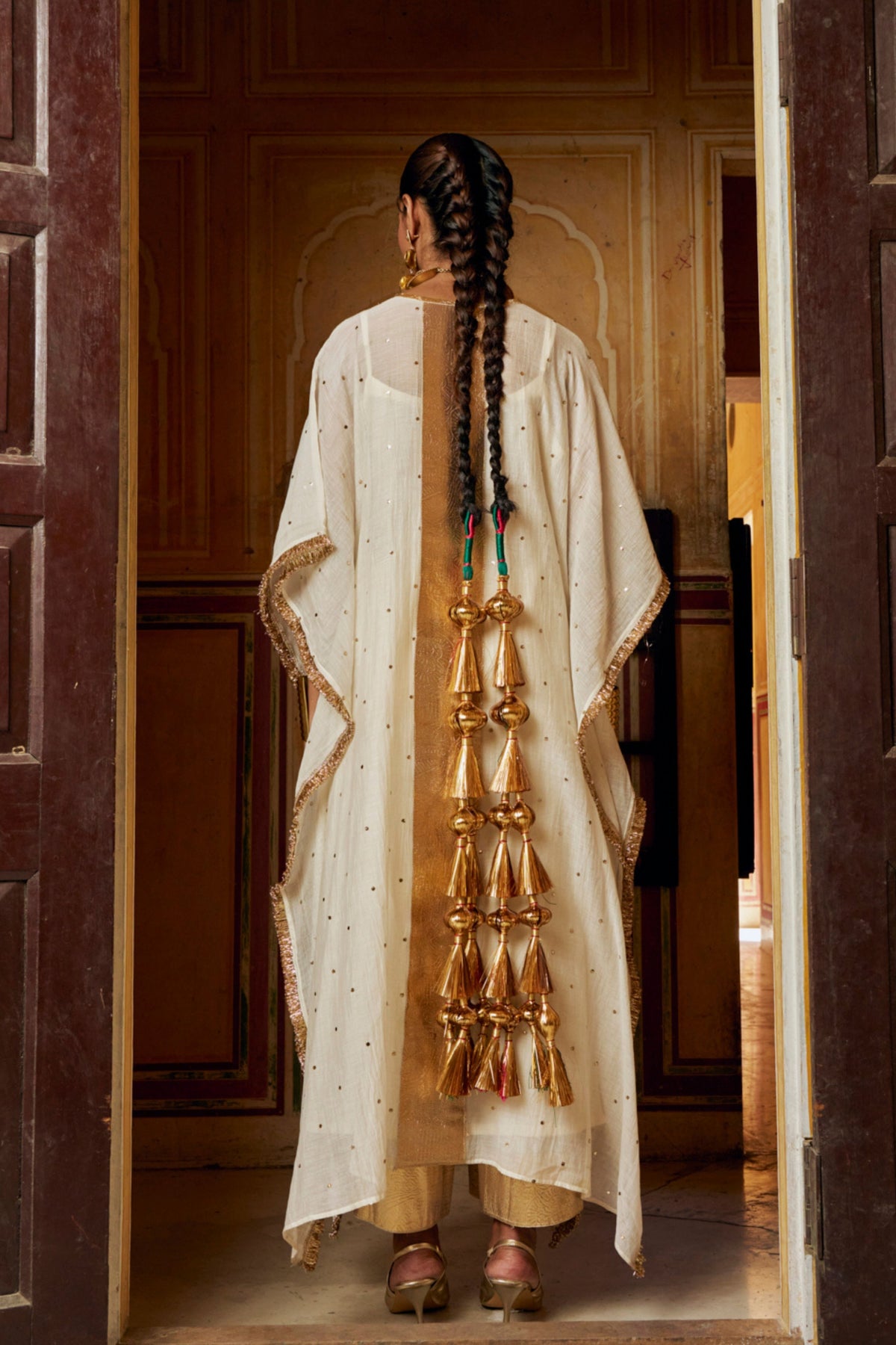 Ivory Kaftan Set