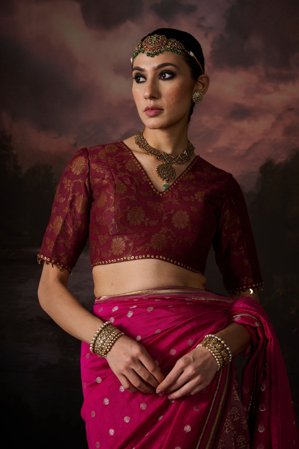 Jasmine Saree Set