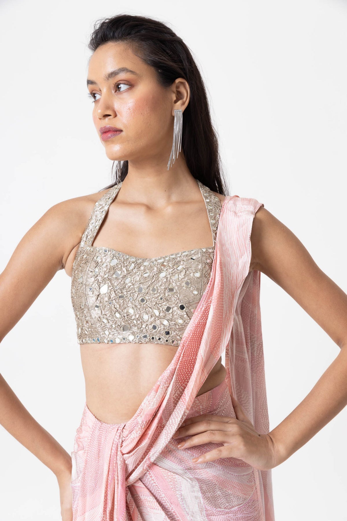 Kaya Drape Saree Set