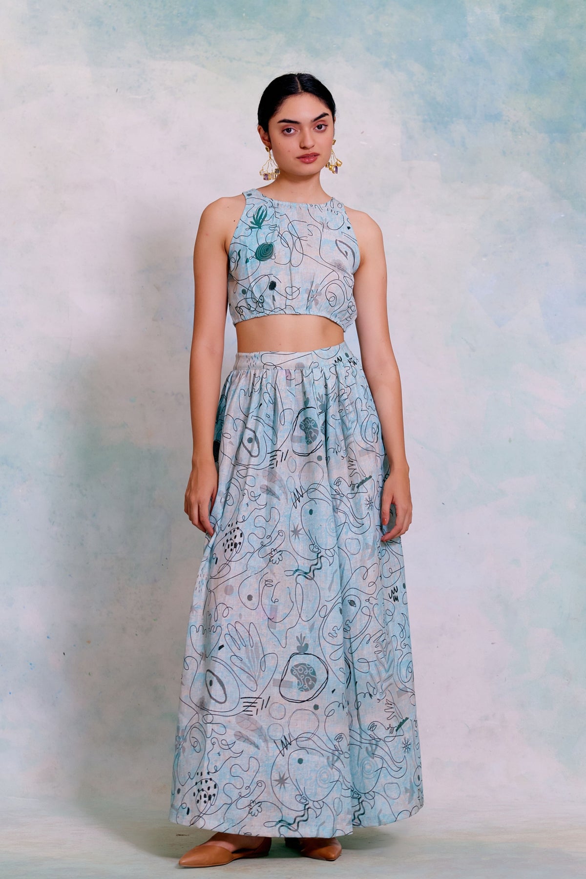 Ember Powder Blue Co-ord Set