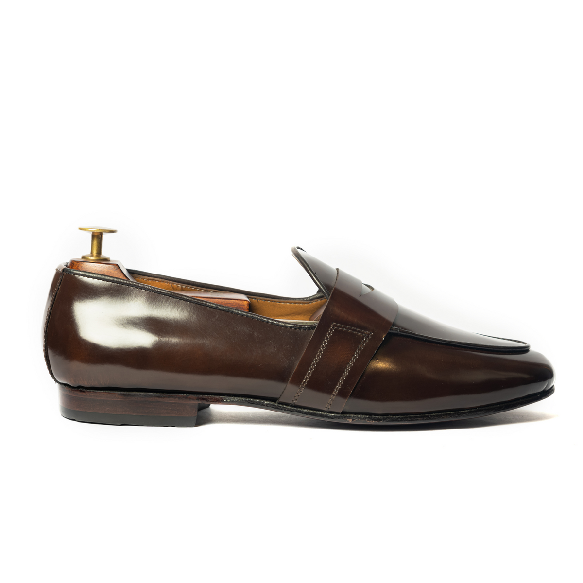 Brushed Penny Loafer