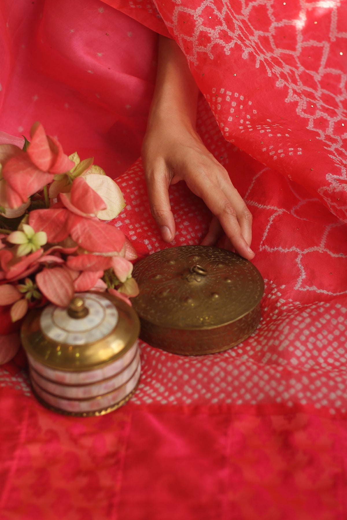 Pink Chaand Saree