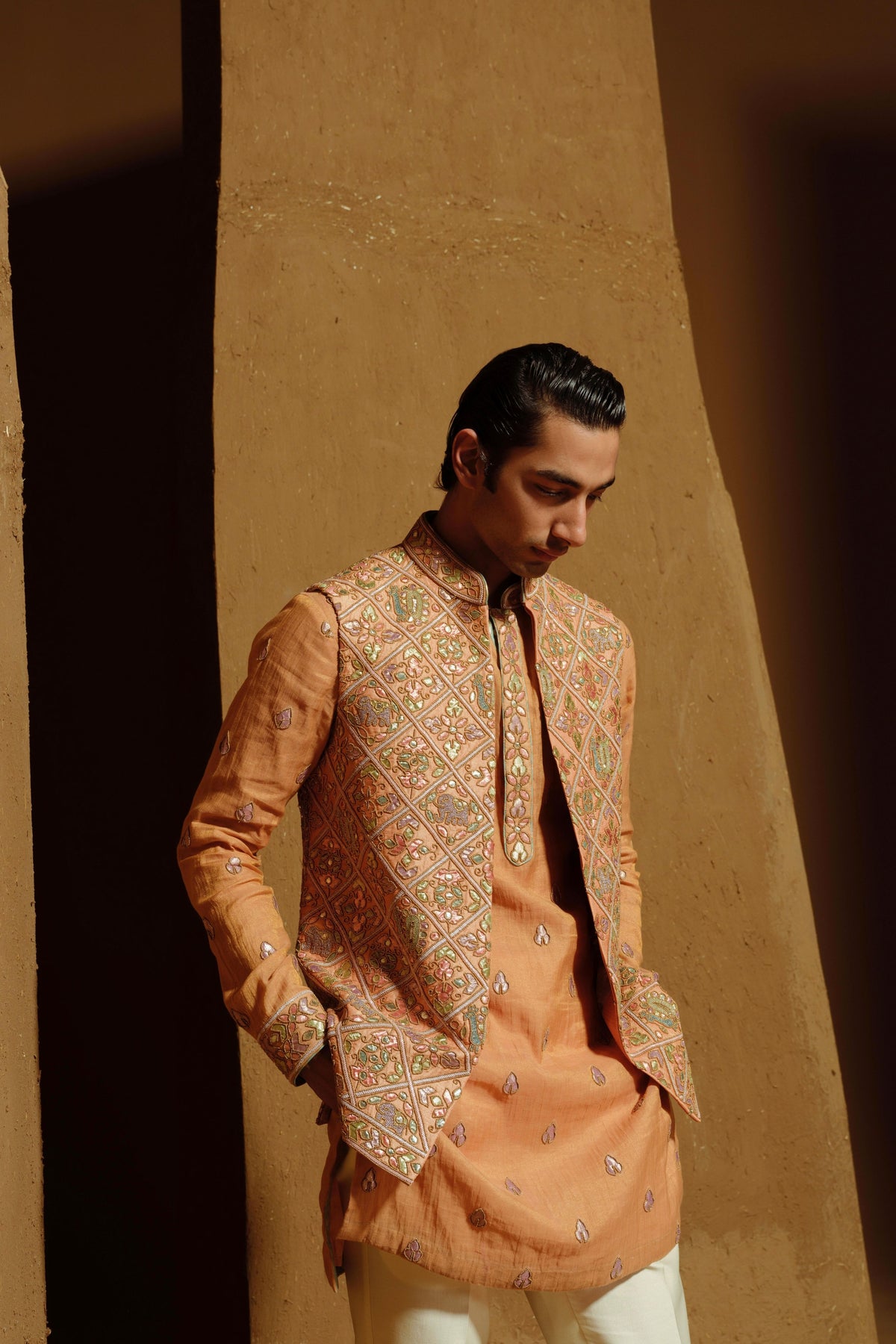 Aliya Nehru Jacket Set
