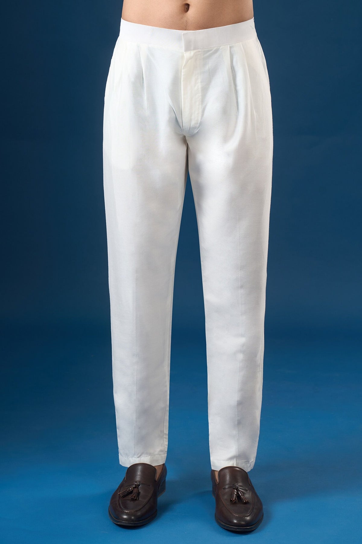 Royal Blue Kurta-bundi Set