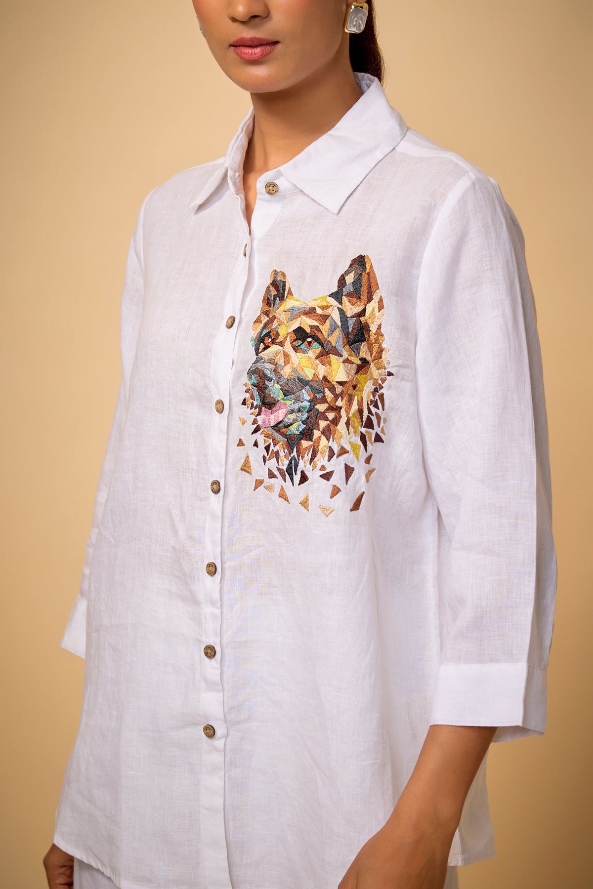 White Dog Shirt