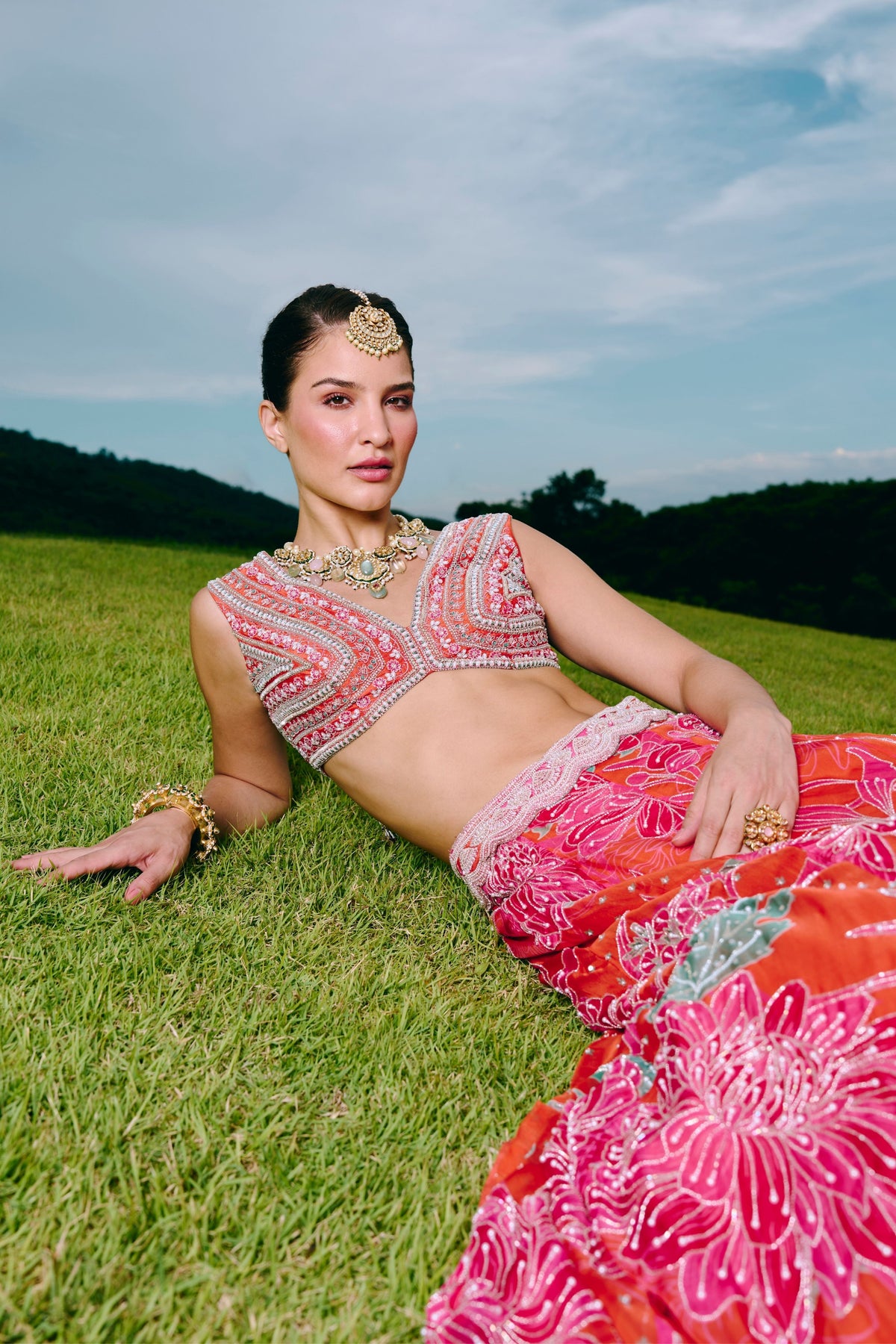 Devin Lehenga Set
