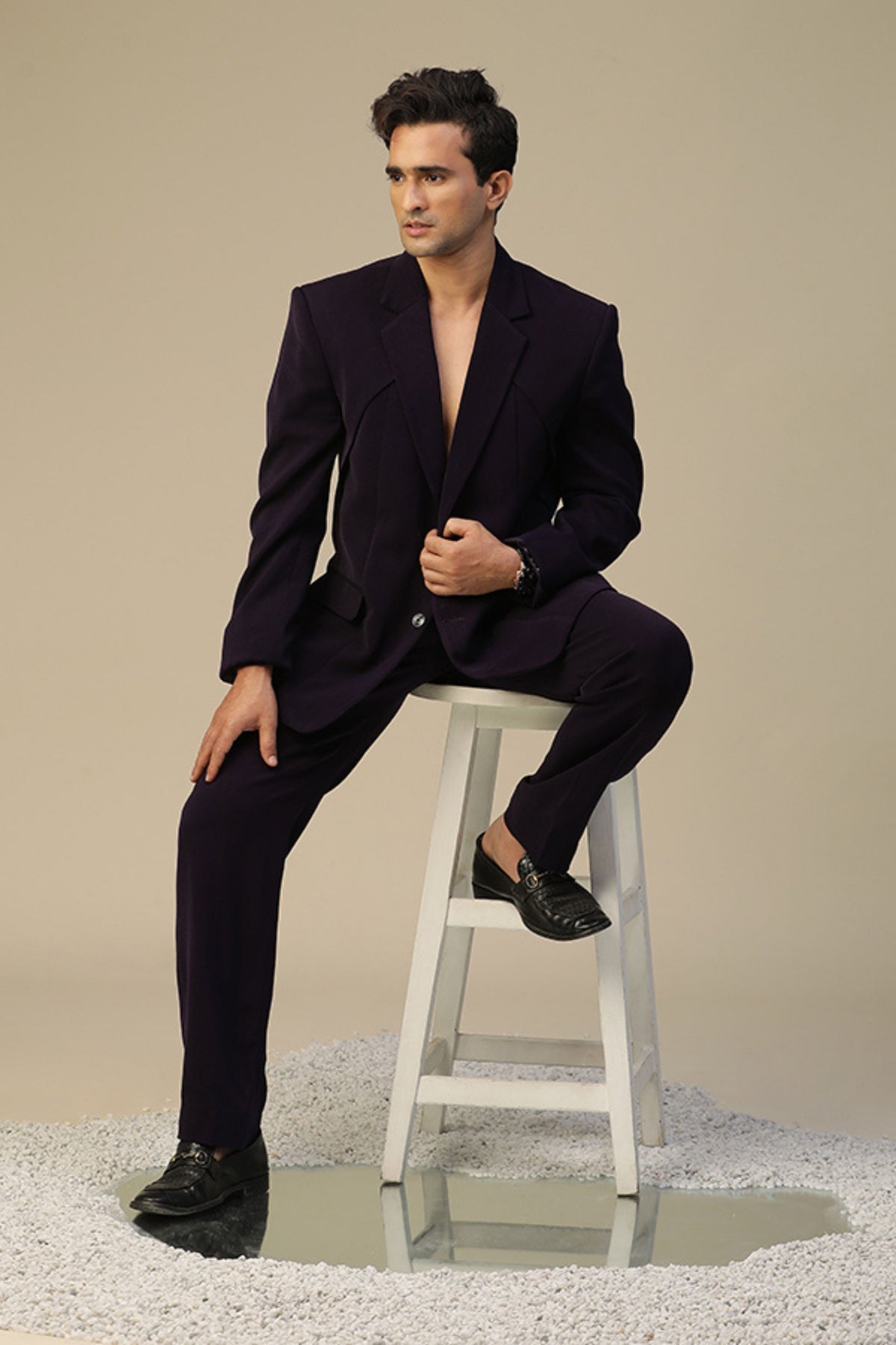 Purple Suit Set