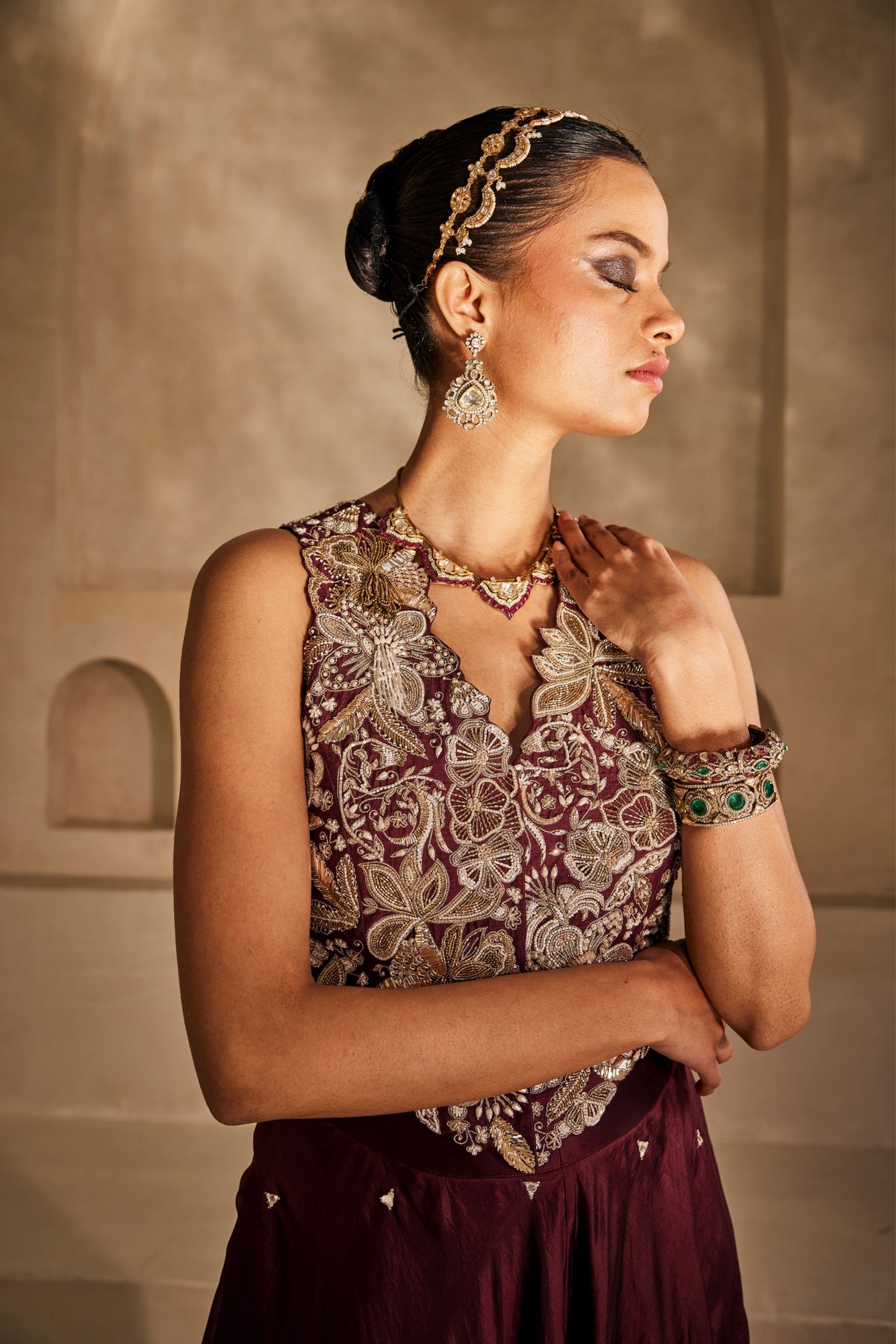 Gulnaz Waistcoat Set
