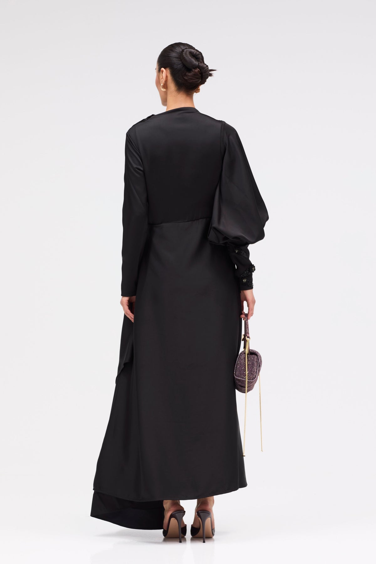 Dusked Black Dress