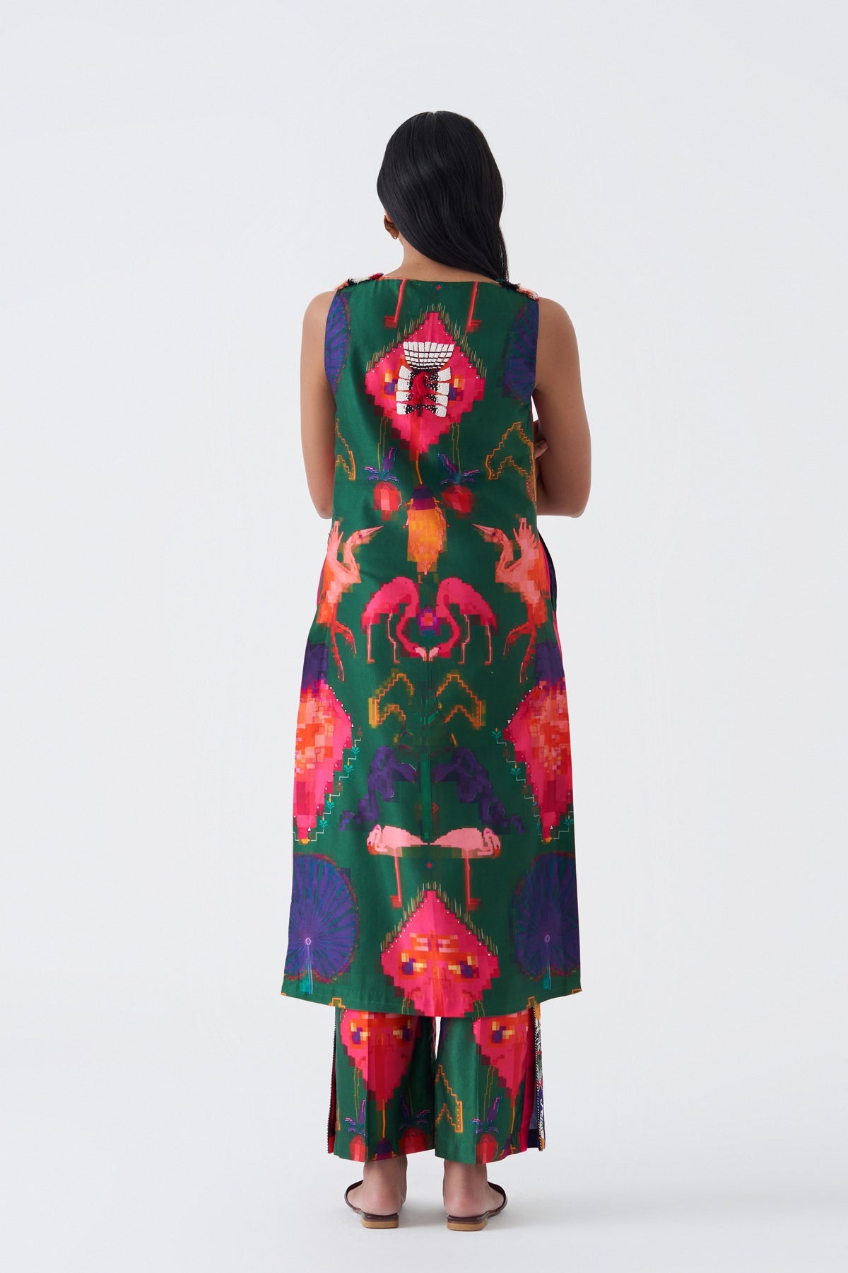 Oaxaca Verde Kurta Pant Set
