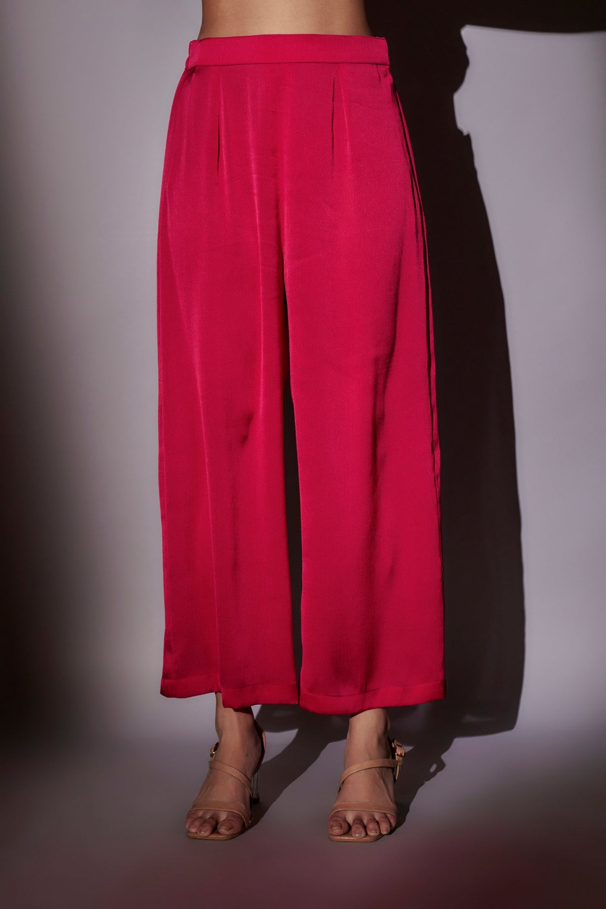 Rani Pink Long Kaftan Set