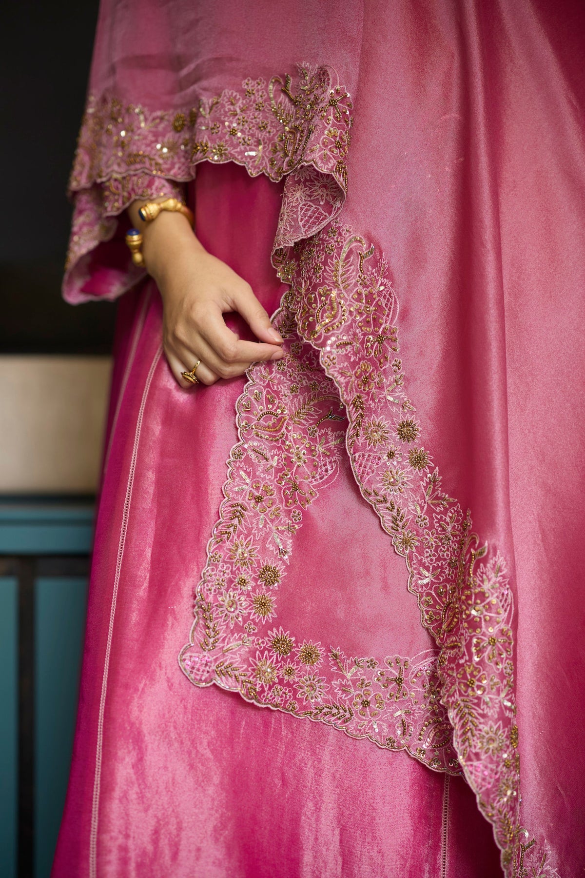 Pink Dhara Kurta Set