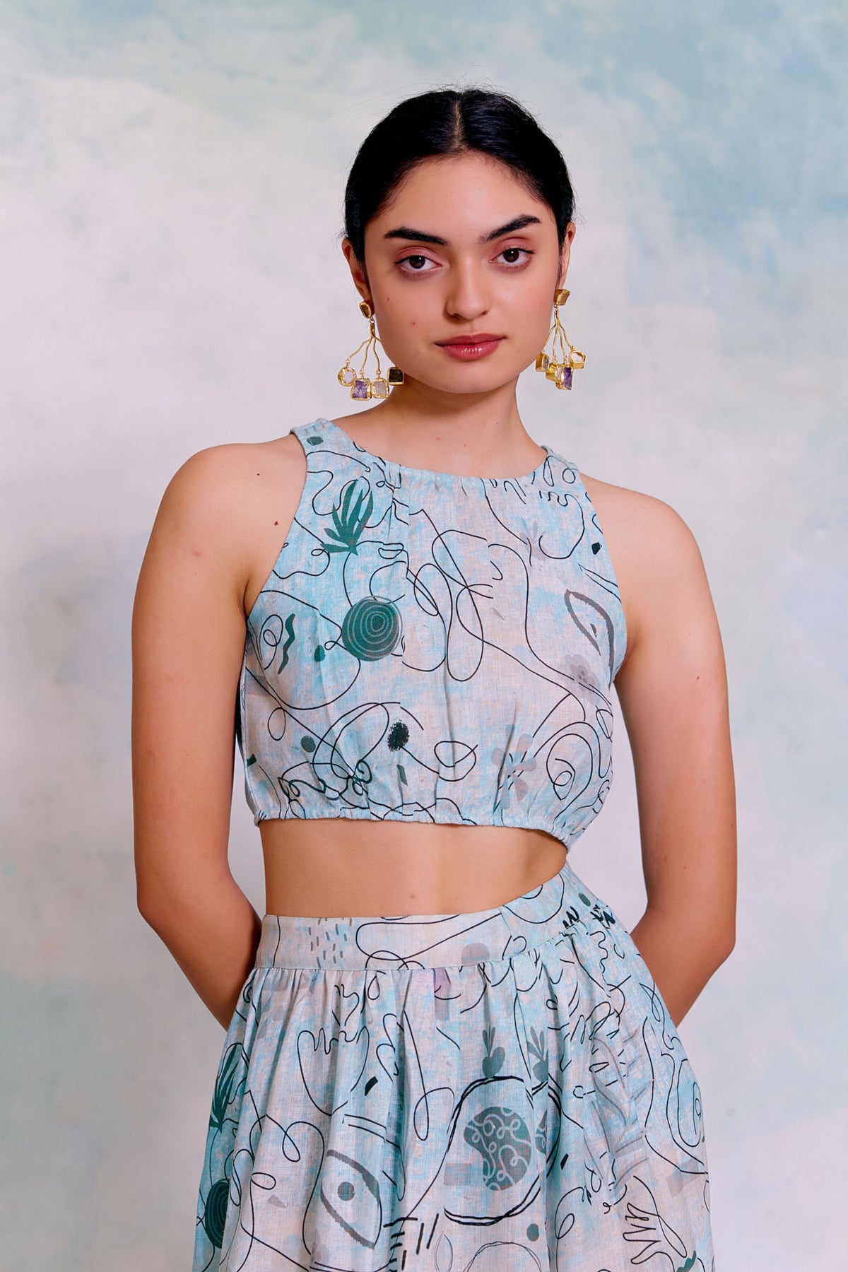 Ember Powder Blue Co-ord Set