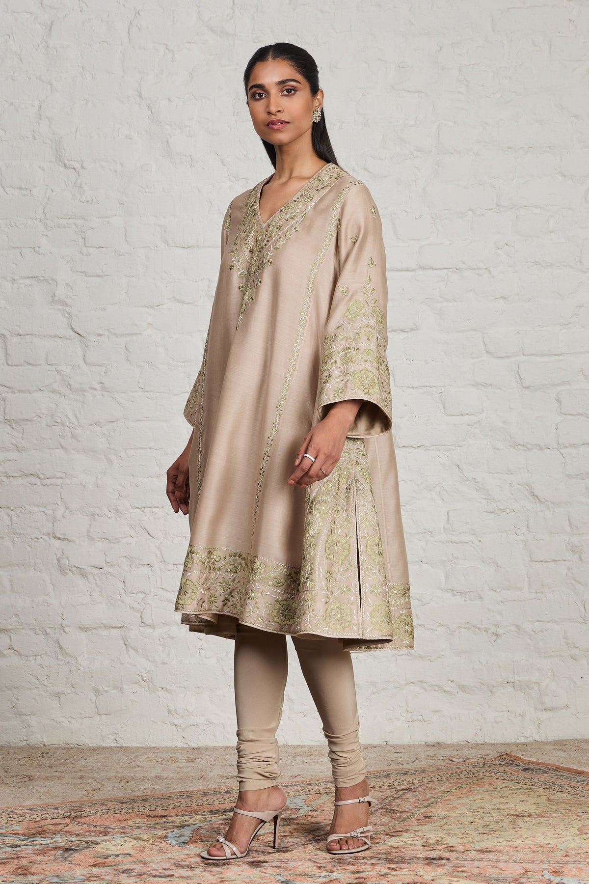 Valerie Beige Kurta Set
