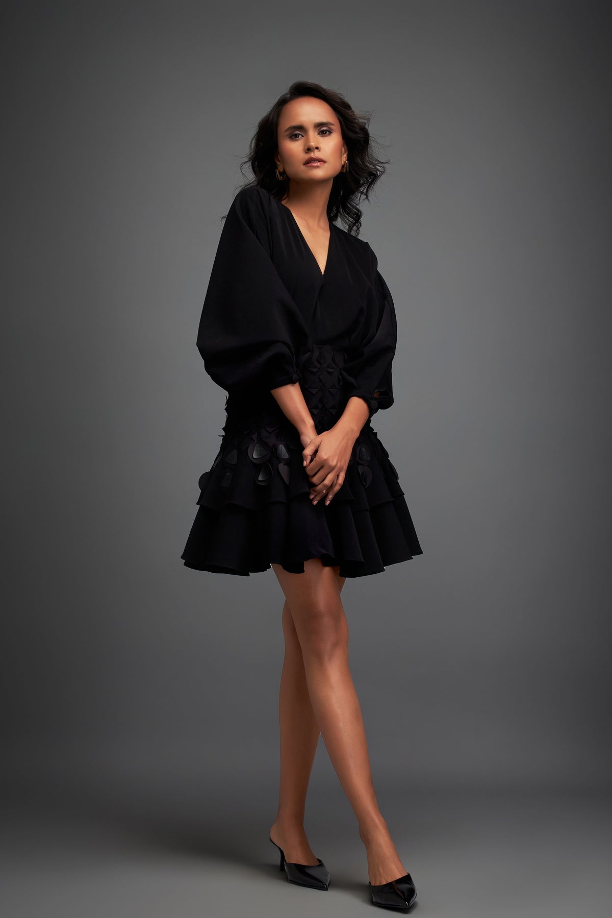 Black Sleeved Dress