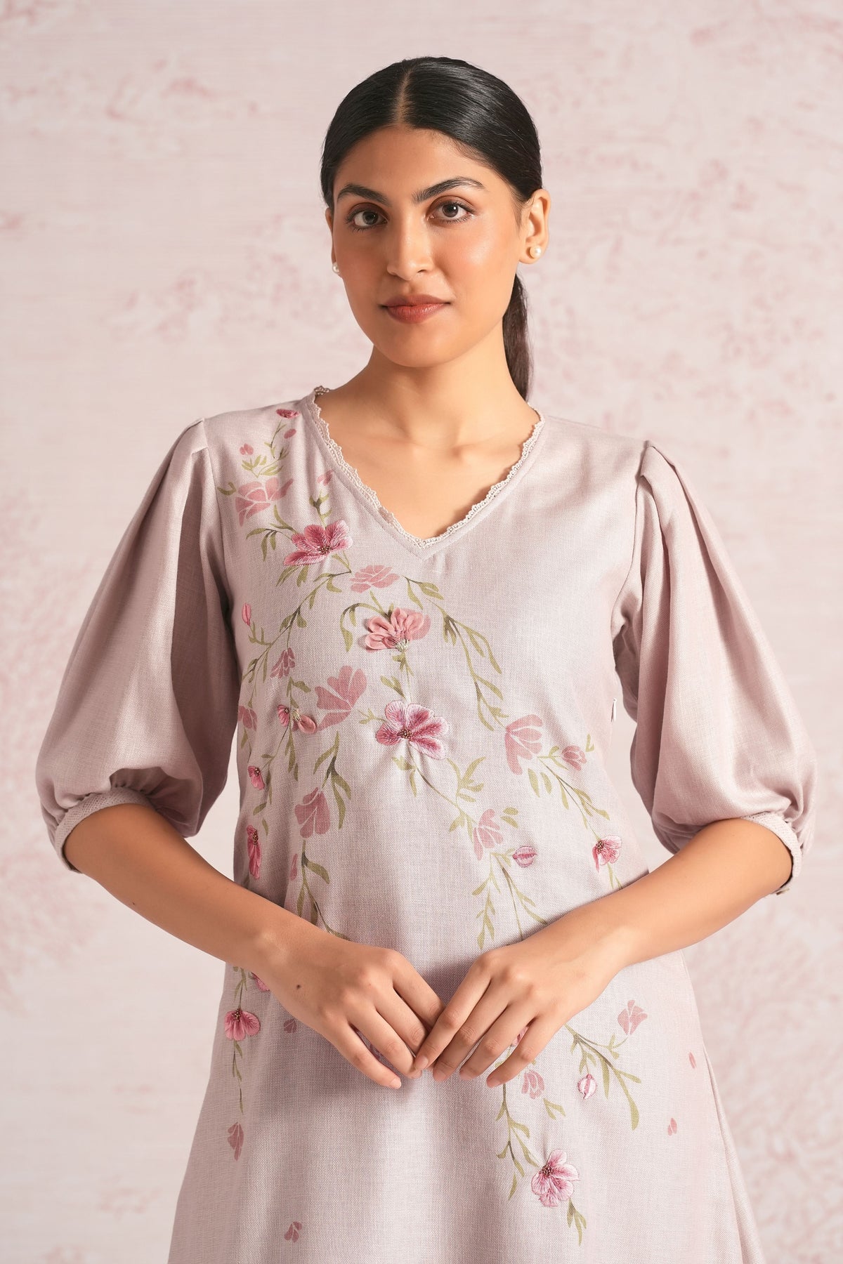 Blush Mauve Elora Dress