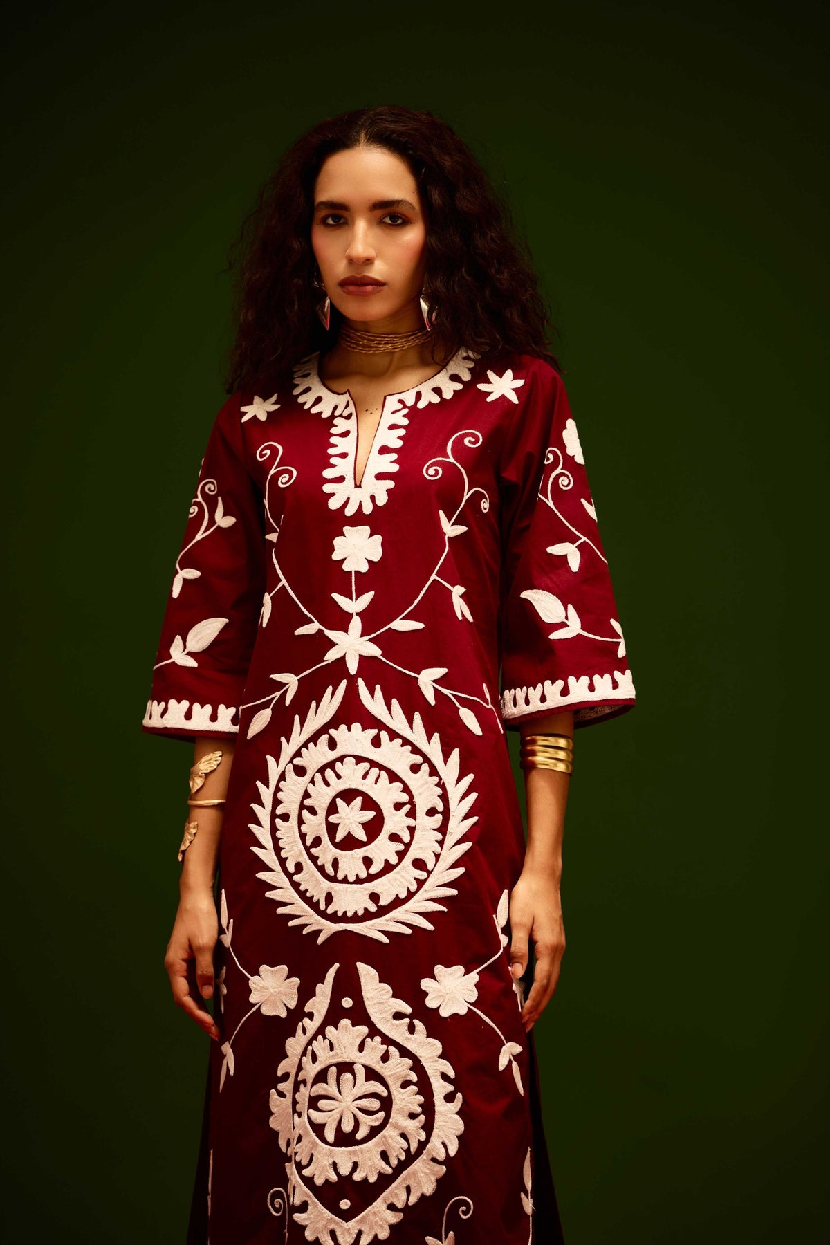 Burgundy Maxi Dress