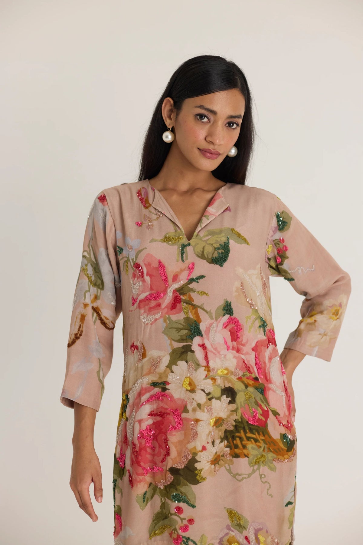 Hazel Embroidered Kurta Set